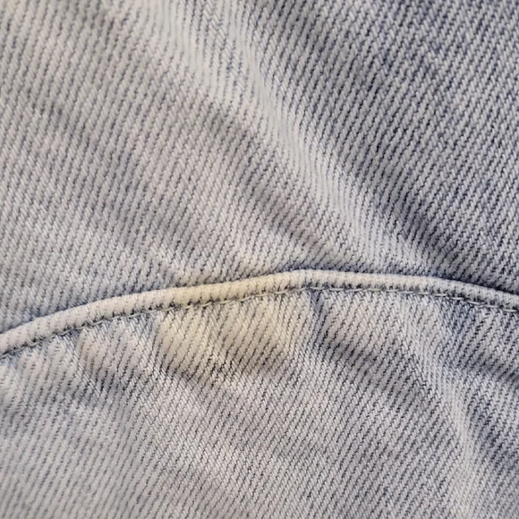 Denim &Denim Light Blue Jeans with Button Accent - Picture 3 of 14